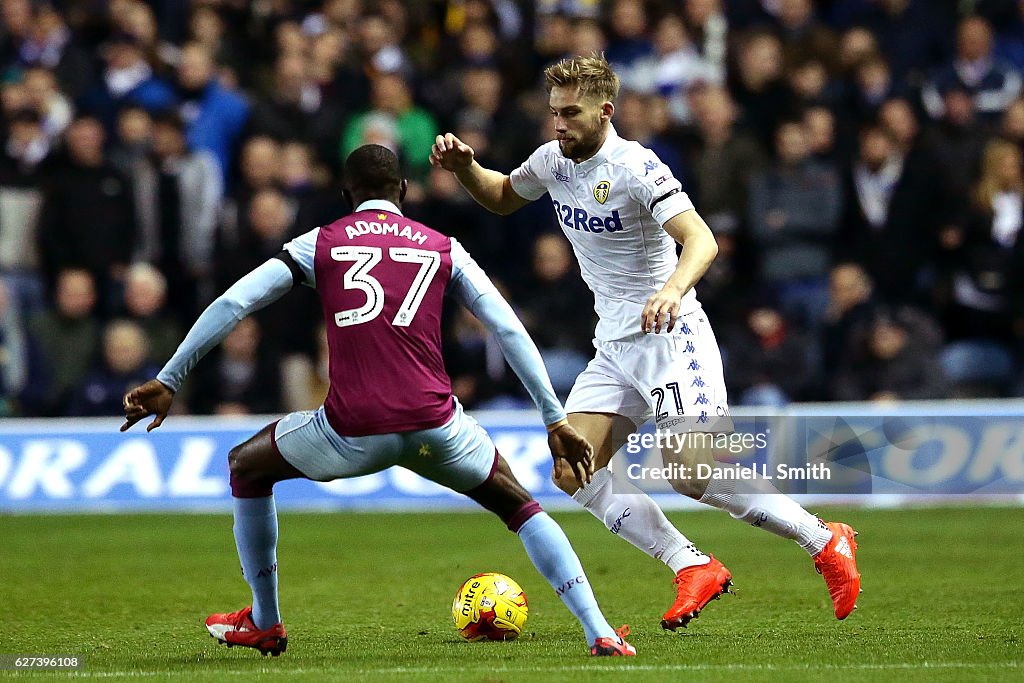 Leeds United v Aston Villa - Sky Bet Championship