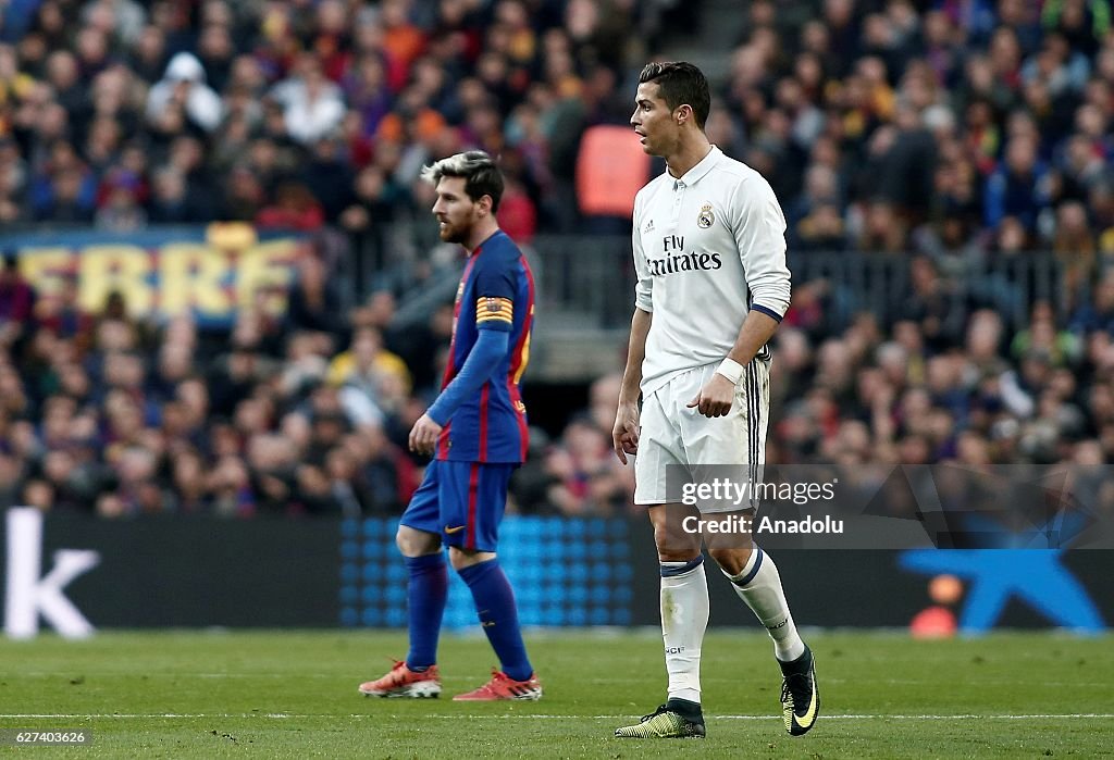 Barcelona - Real Madrid : La Liga 