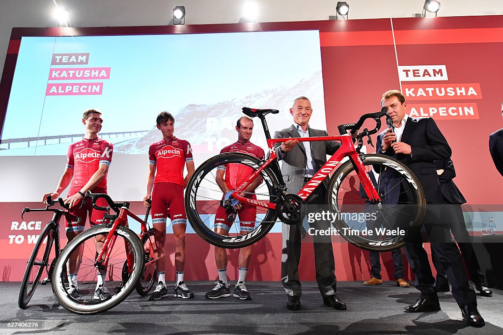 Cycling: Team Katusha Alpecin 2017 / Team Presentation