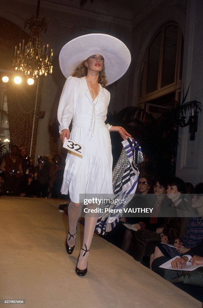 Christian Dior Spring-Summer 1981 Fashion Show