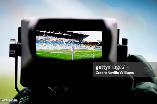 General views of Elland Road before the Sky Bet Championship match between Leeds United and Aston Villa at Elland Road on December 03, 2016 in Leeds,...
