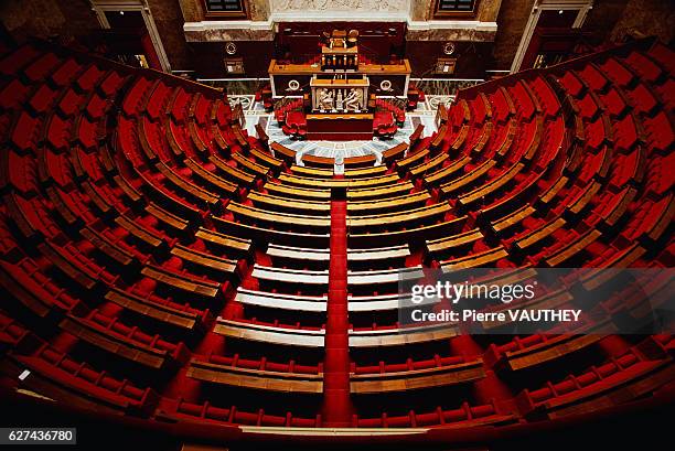 Amphitheater in the French National Assembly