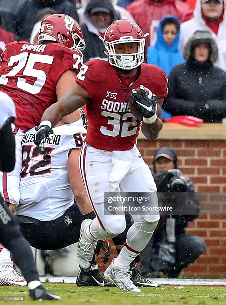 NCAA FOOTBALL: DEC 03 Oklahoma State at Oklahoma