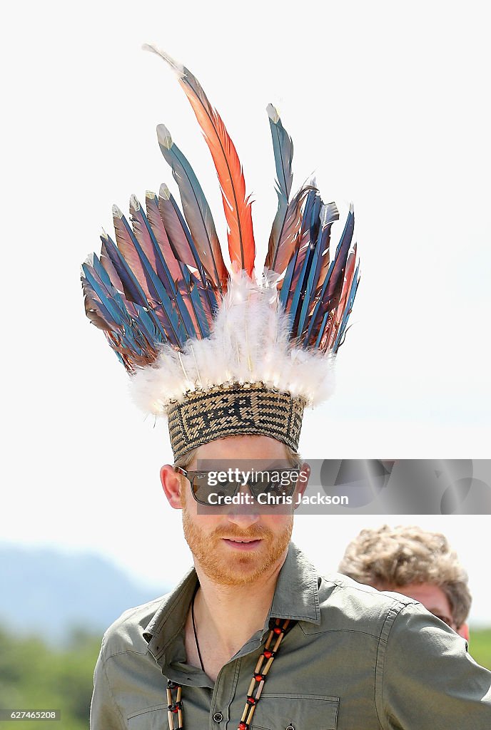 Prince Harry Visits The Caribbean - Day 13