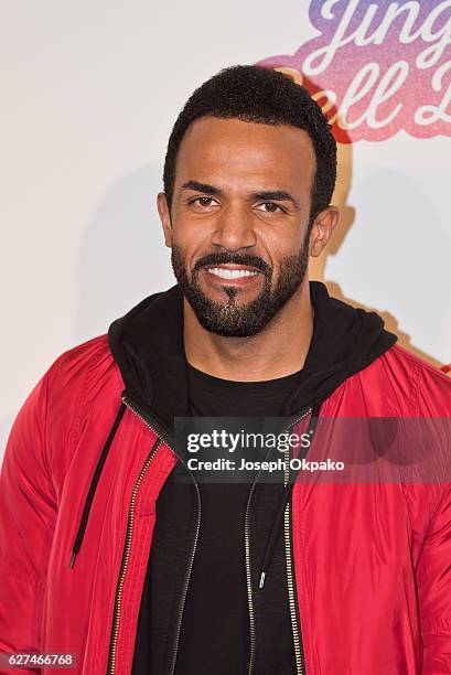 Craig David attends Capital's Jingle Bell Ball with Coca-Cola on December 3, 2016 in London, United Kingdom.