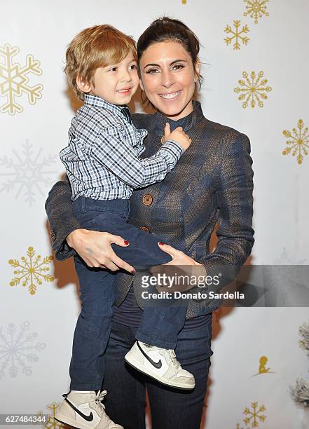Actress Jamie-Lynn Sigler attends Brooks Brothers holiday celebration with St. Jude Children's Research Hospital on December 3, 2016 in Beverly...