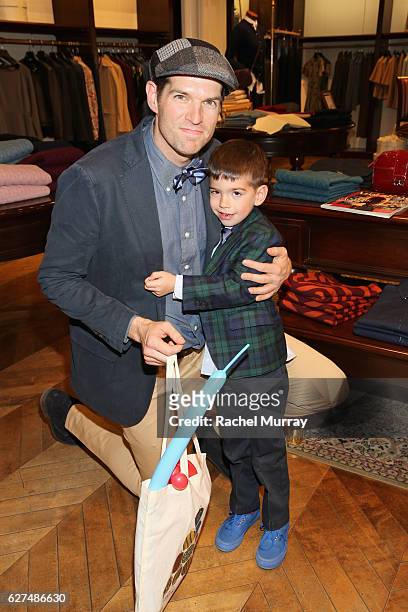 Actor Timothy Simons attends Brooks Brothers holiday celebration with St. Jude Children's Research Hospital on December 3, 2016 in Beverly Hills,...