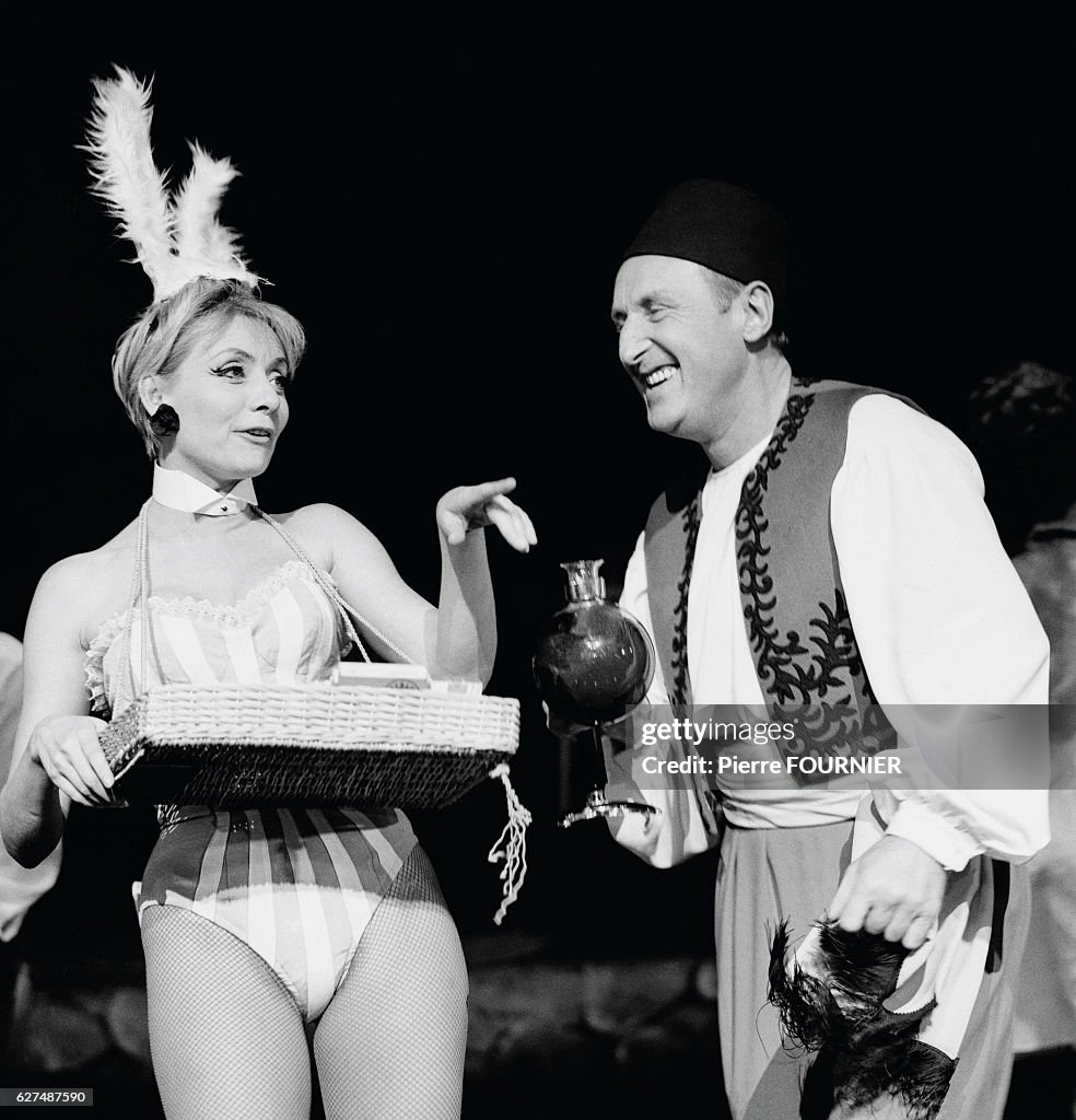 Annie Cordy and Bourvil in Ouah Ouah