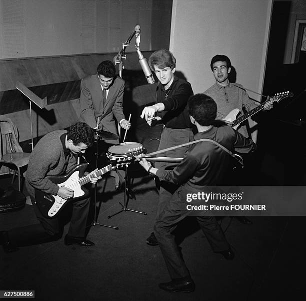 Eddy Mitchell with His Group Les Chaussettes Noires