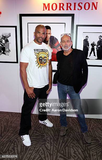 Timothy White and Darryl "DMC" McDaniels attends An Evening Of Hip Hop With A Performance By Darryl "DMC" McDaniels on December 3, 2016 in Miami,...