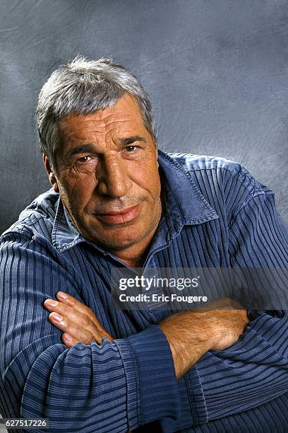 French actor Jean-Pierre Castaldi on the set of TV show "Tout Le Monde Deguste".