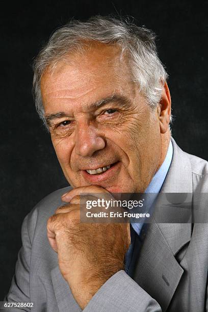 Michel Chevalet arrives for the 10th anniversary of the Oscar Sisto Academy at the Marigny theater in Paris.