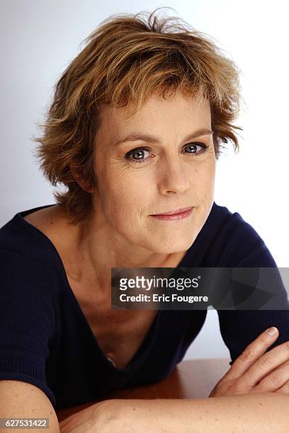 Actress Anne Richard attends the France 3 TV show, "Les Grands du Rire," in Paris.