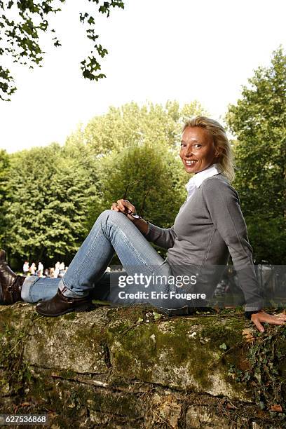 Isabelle Alexis at "La Foret Des Livres 2008" exposition.