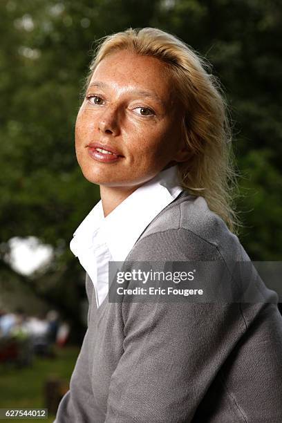 Isabelle Alexis at "La Foret Des Livres 2008" exposition.