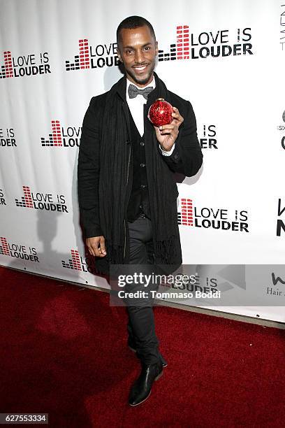 Darryl Stephens attends the Chaz Dean WEN Winter Party Benefiting Love is Louder on December 3, 2016 in Los Angeles, California.