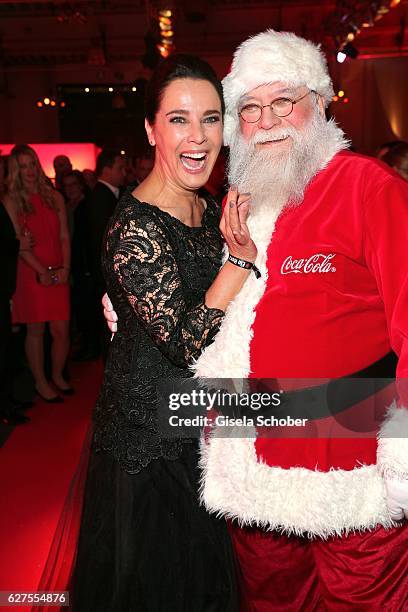 Desiree Nosbusch is seen during the Ein Herz Fuer Kinder reception at Adlershof Studio on December 3, 2016 in Berlin, Germany.