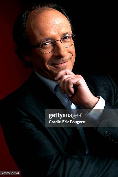 Journalist Yves Threard Photographed in PARIS