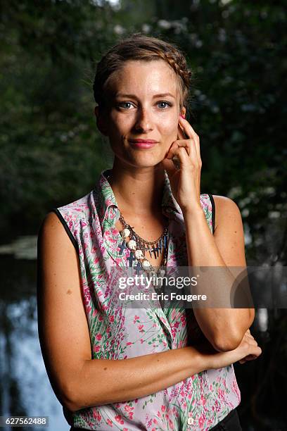 Writer Diane Ducret Photographed in PARIS