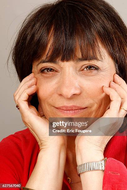 French writer Leslie Bedos Photographed in PARIS