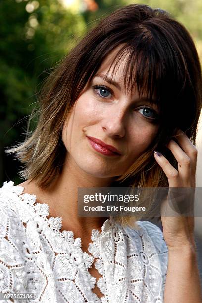 French writer Diane Ducret at "la foret des livres " in chanceaux près loche