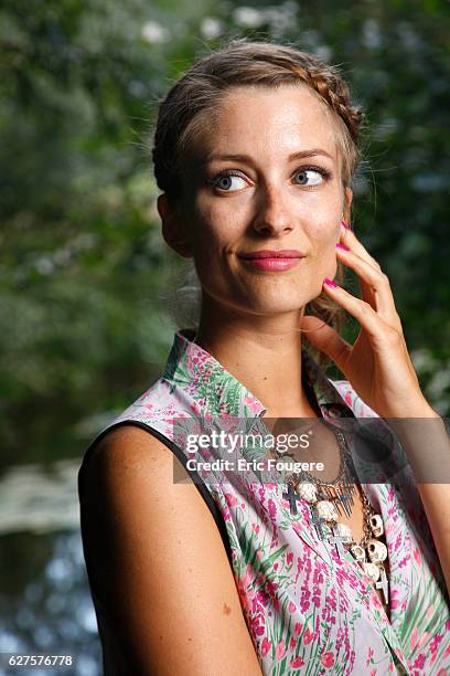 Writer Diane Ducret Photographed in PARIS