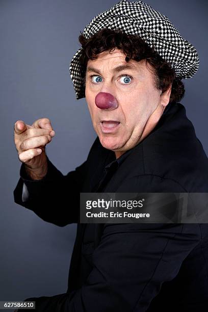 Clown David Larible Photographed in PARIS