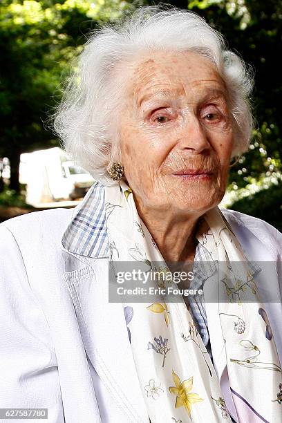 Actress Gisele Casadesus Photographed in PARIS