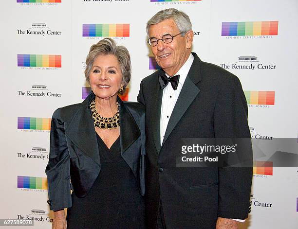 United States Senator Barbara Boxer and her husband, Stewart, arrive for the formal Artist's Dinner honoring the recipients of the 39th Annual...