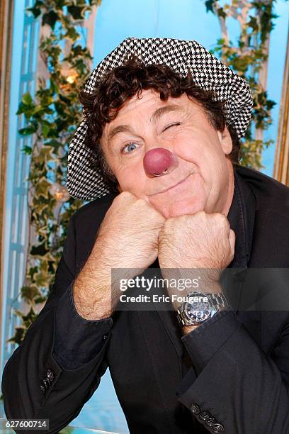 Clown David Larible Photographed in PARIS