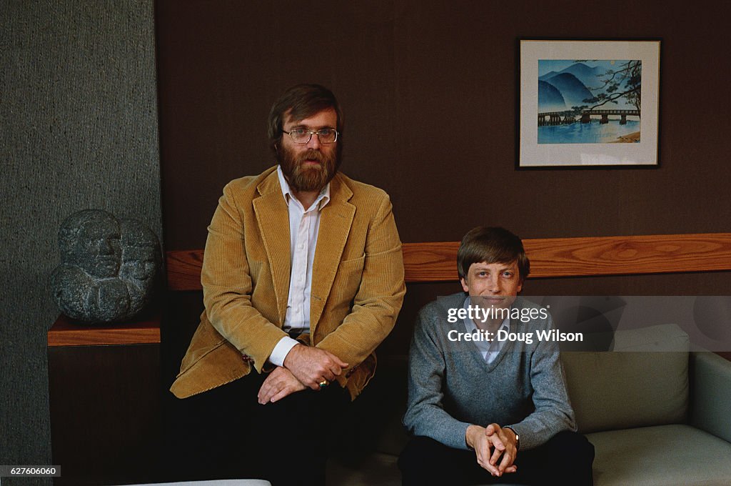 Microsoft Founders Paul Allen and Bill Gates