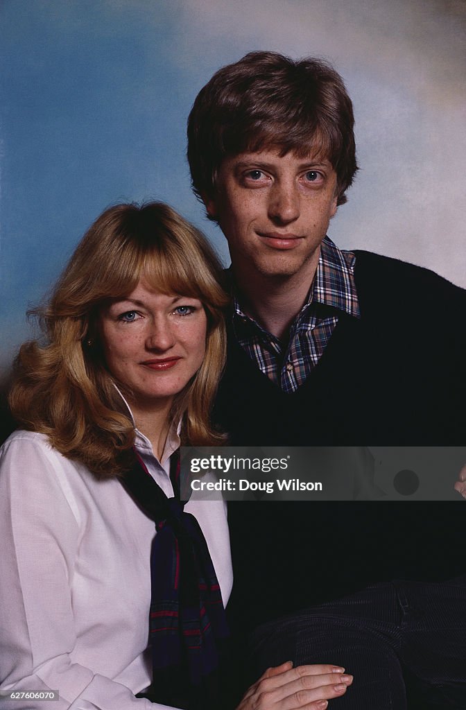 Bill Gates and Jill Bonnett