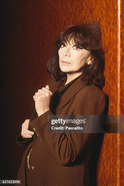 French singer and actress Juliette Greco.