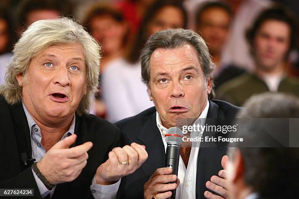 Michel Leeb is one of the guests invited on Michel Drucker's sunday TV show "Vivement Dimanche" with special guest Patrick Sébastien. The two...