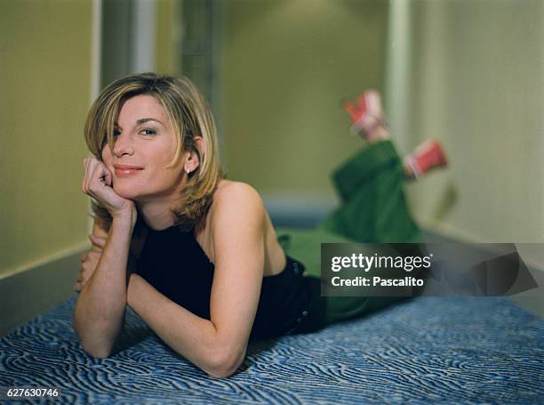 French actress and humorist Michele Laroque.