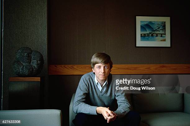 Microsoft Co-founder Bill Gates in 1984