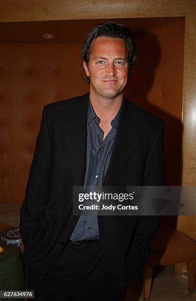 Matthew Perry arrives at the Warner Music Group and Entertainment Weekly post-Grammy party.