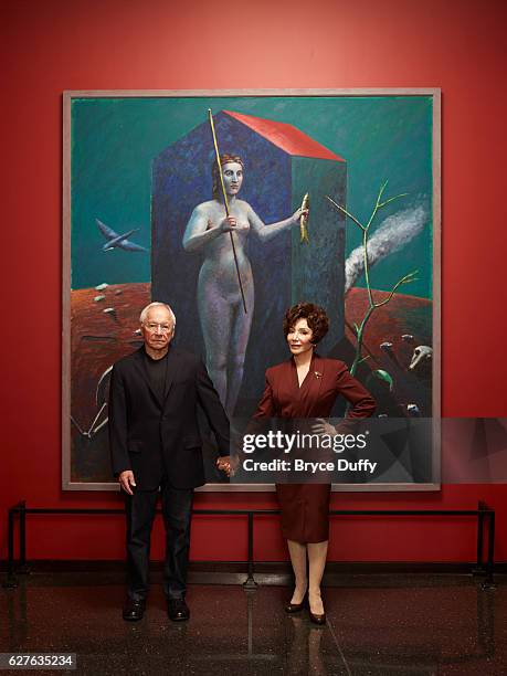 Resnick Stewart And Lynda Resnick Photos et images de collection - Getty Images