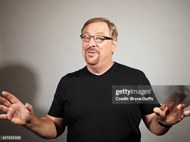Evangelical Christian pastor and author Rick Warren is photographed for Time Magazine on May 17, 2012 in California. He is the founder and senior...
