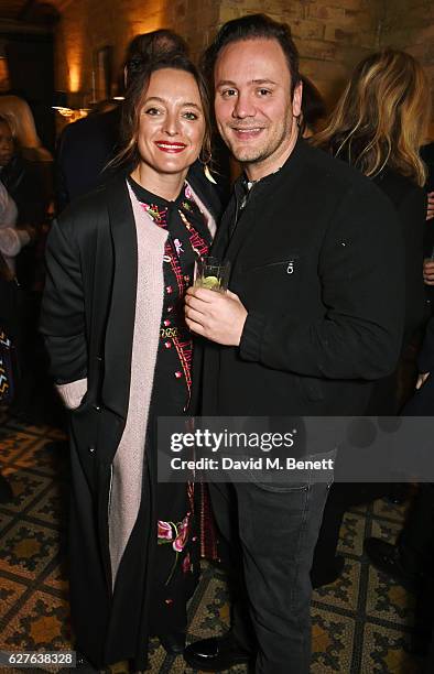 Alice Temperley and Nicholas Kirkwood attend The Fashion Awards in partnership with Swarovski nominees' lunch hosted by the British Fashion Council...