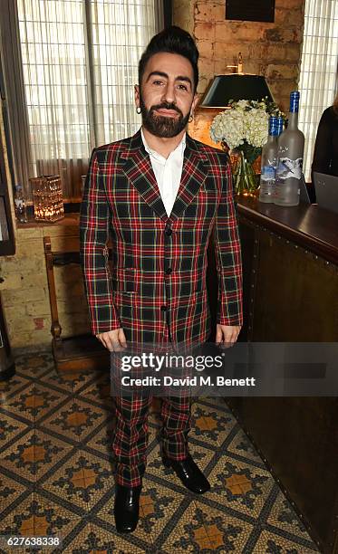 Johnny Coca attends The Fashion Awards in partnership with Swarovski nominees' lunch hosted by the British Fashion Council with Grey Goose at Little...