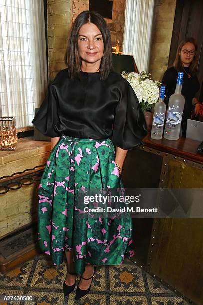 Dame Natalie Massenet attends The Fashion Awards in partnership with Swarovski nominees' lunch hosted by the British Fashion Council with Grey Goose...