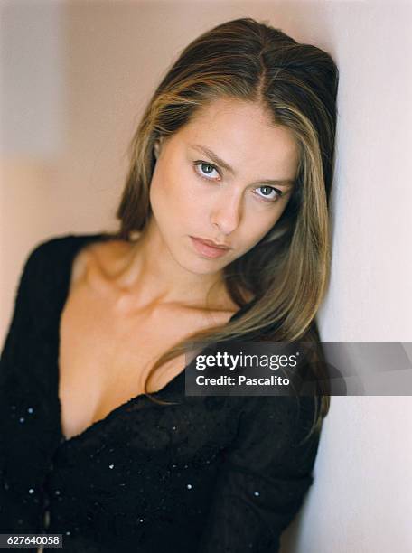 French actress Estelle Skornik.