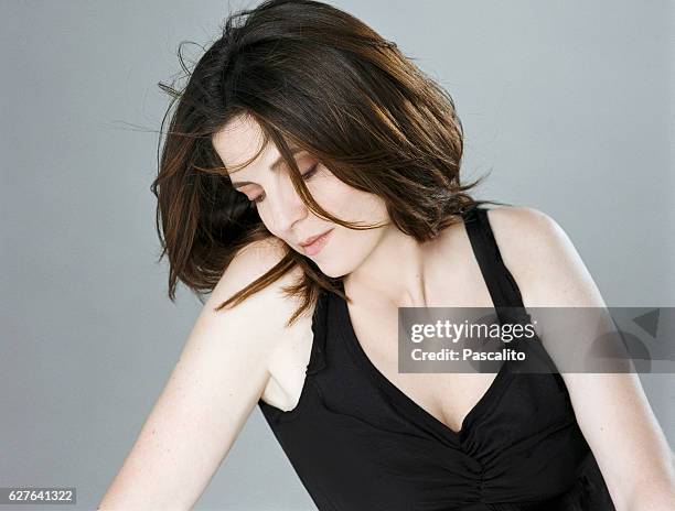 French actress and director Agnès Jaoui, stars in Richard Dembo's movie "La Maison de Nina".