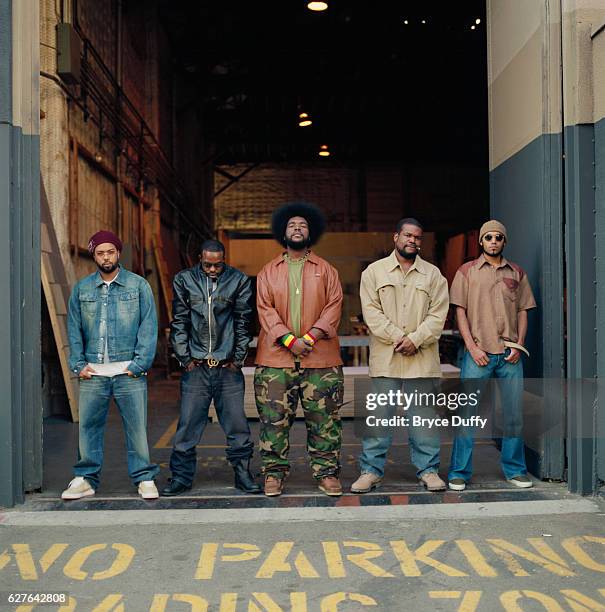 Kamal, Black Thought, ?uestlove, Hub, and Ben Kenney.