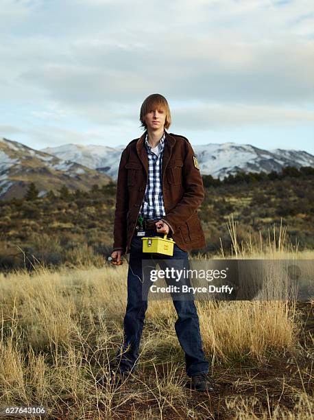 "Nuclear Boy" Taylor Wilson is photographed for Popular Science Magazine on December 5, 2010 in Reno, Nevada. Wilson built a nuclear fusion reactor...