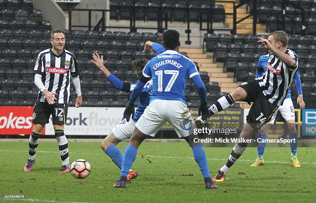 Notts County v Peterborough United - The Emirates FA Cup Second Round