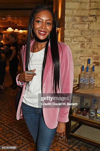 Naomi Campbell attends The Fashion Awards in partnership with Swarovski nominees' lunch hosted by the British Fashion Council with Grey Goose at...