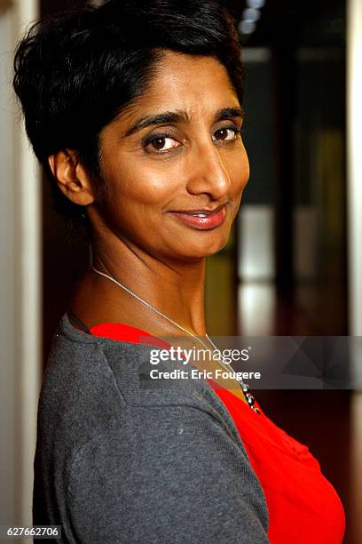 Journalist Patricia Loison Photographed in PARIS