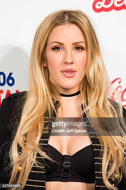 Ellie Goulding attends Capital's Jingle Bell Ball with Coca-Cola on December 4, 2016 in London, United Kingdom.